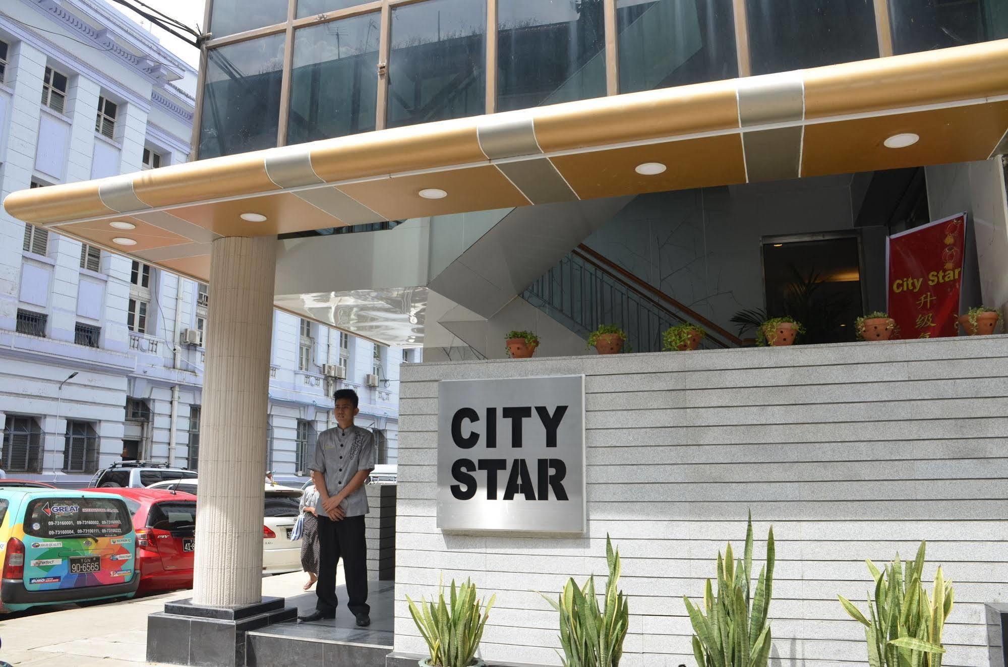 City Star Hotel Yangon Exterior foto